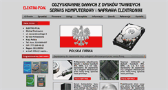 Desktop Screenshot of elektro-pcal.pl